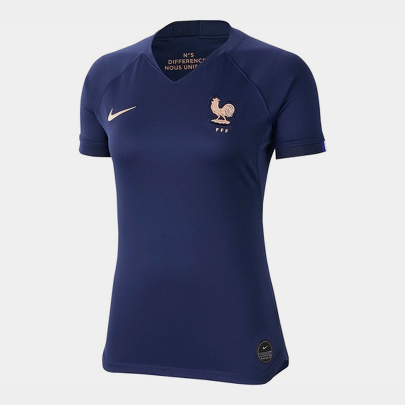 Nike France Womens World Cup 2019 Home Shirt Ladies
