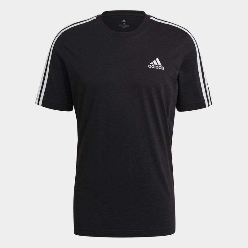 adidas 3 Stripes T Shirt Mens