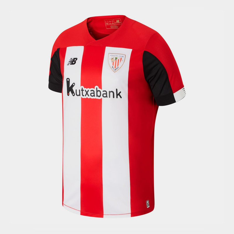 New Balance Athletic Bilbao 19/20 Home S/S Replica Football Shirt