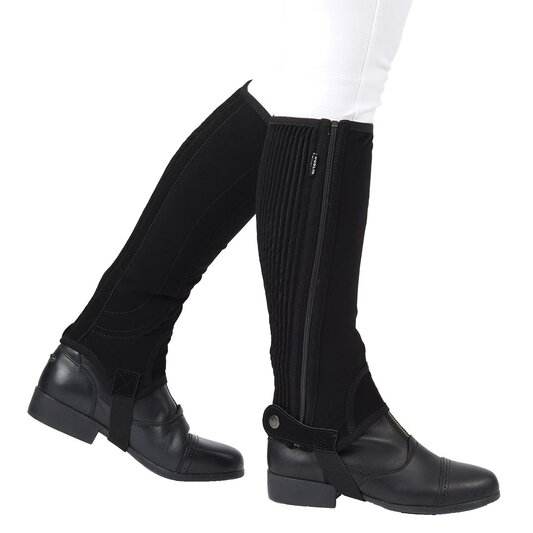 Dublin Easy Care Half Chaps II - Black