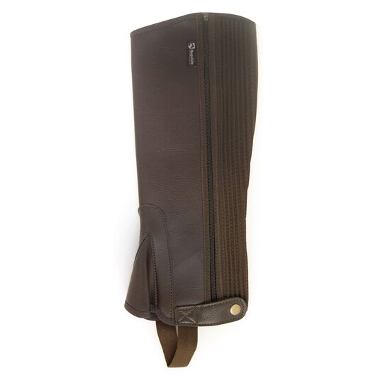 Requisite Ladies Synthetic Half Chaps - Brown