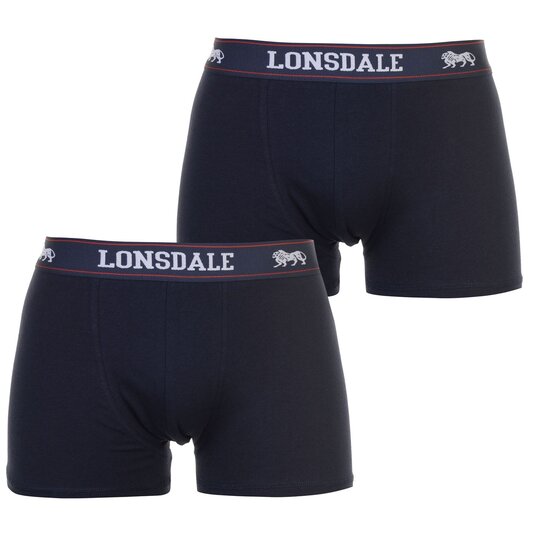 Lonsdale 2 Pack Trunk Mens