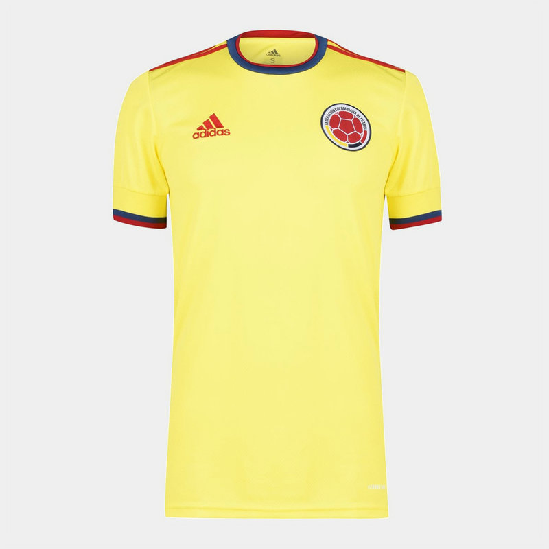 adidas Colombia 2020 Home Football Shirt