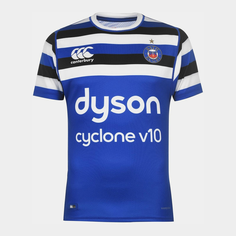 Canterbury Bath Rugby 2019 2020 Home Test Shirt Mens