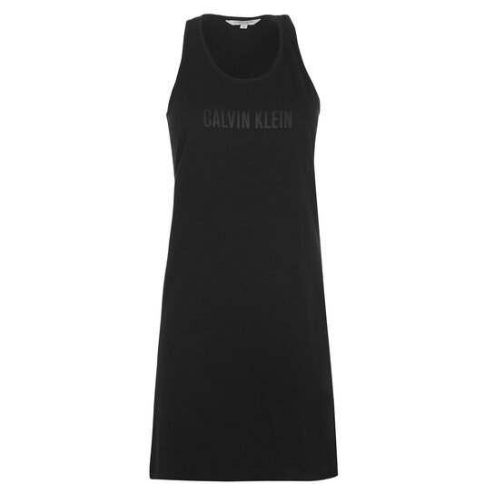 Calvin Klein Mesh Tank Dress Ladies