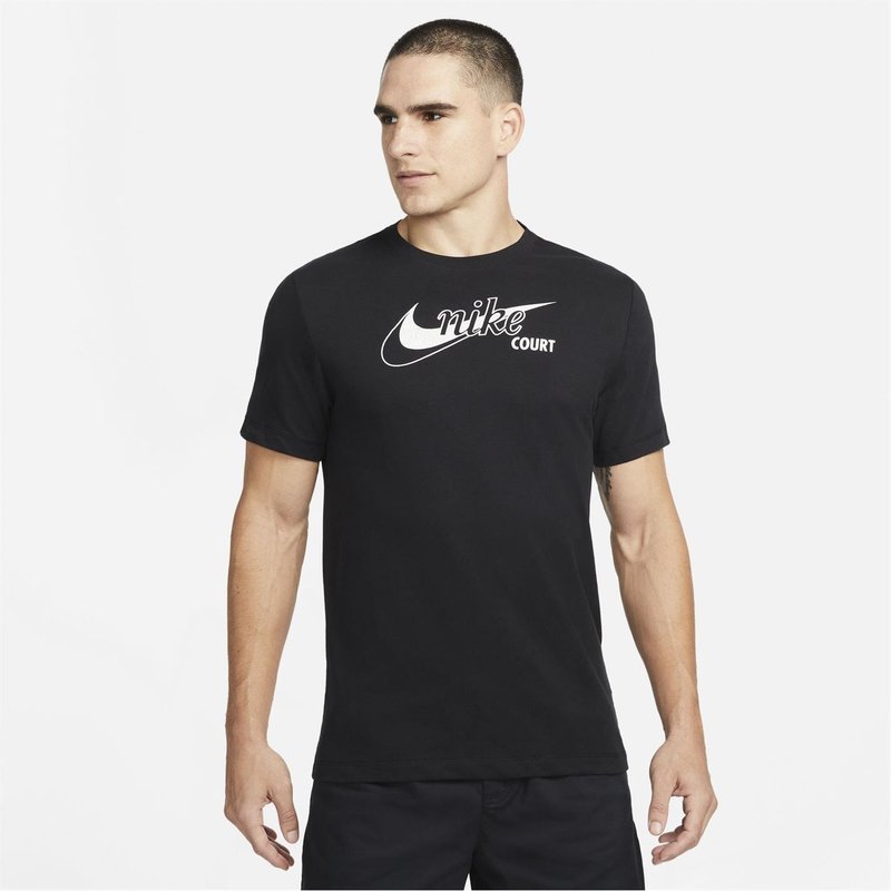 Nike Dri FIT Mens Swoosh Tennis T Shirt