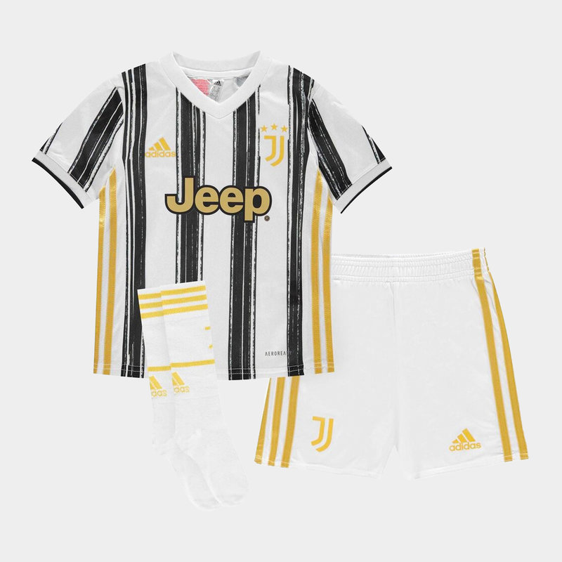 adidas Juventus Home Mini Kit 2020 2021