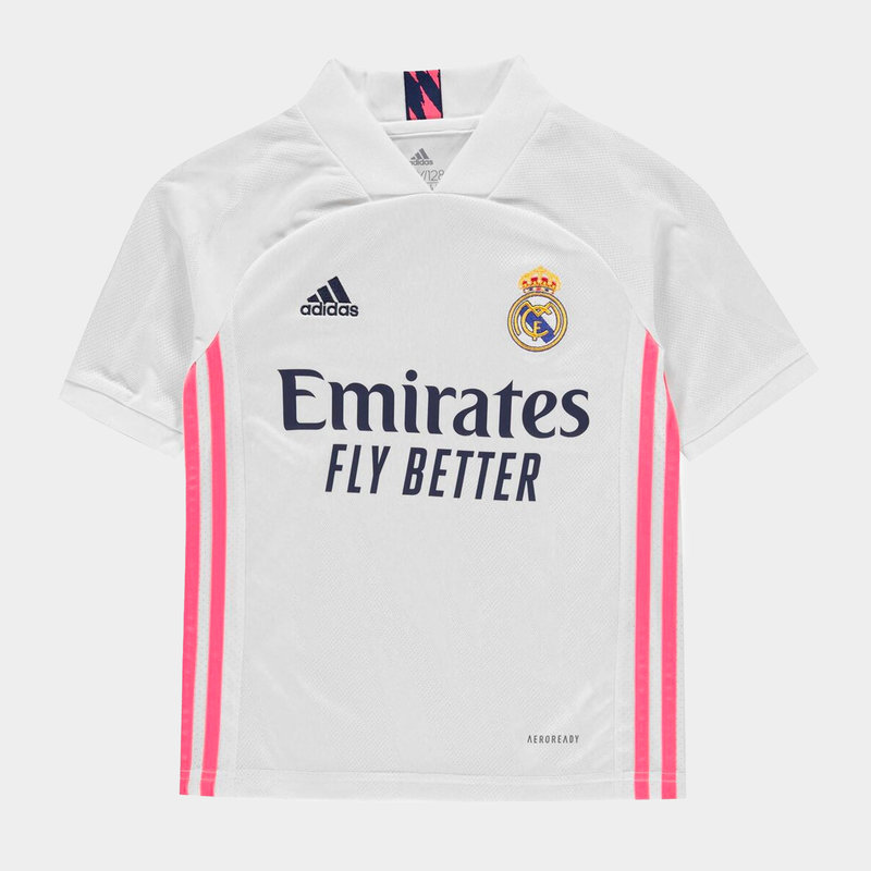 adidas Real Madrid Home Shirt 20/21 Kids