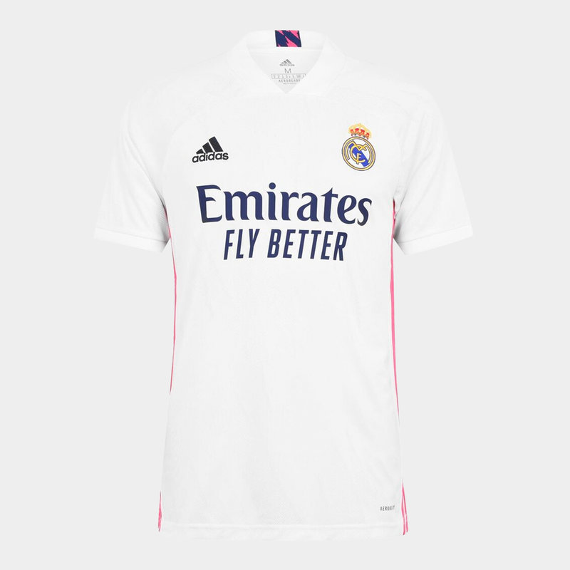 adidas Real Madrid Home Shirt 20/21 Mens
