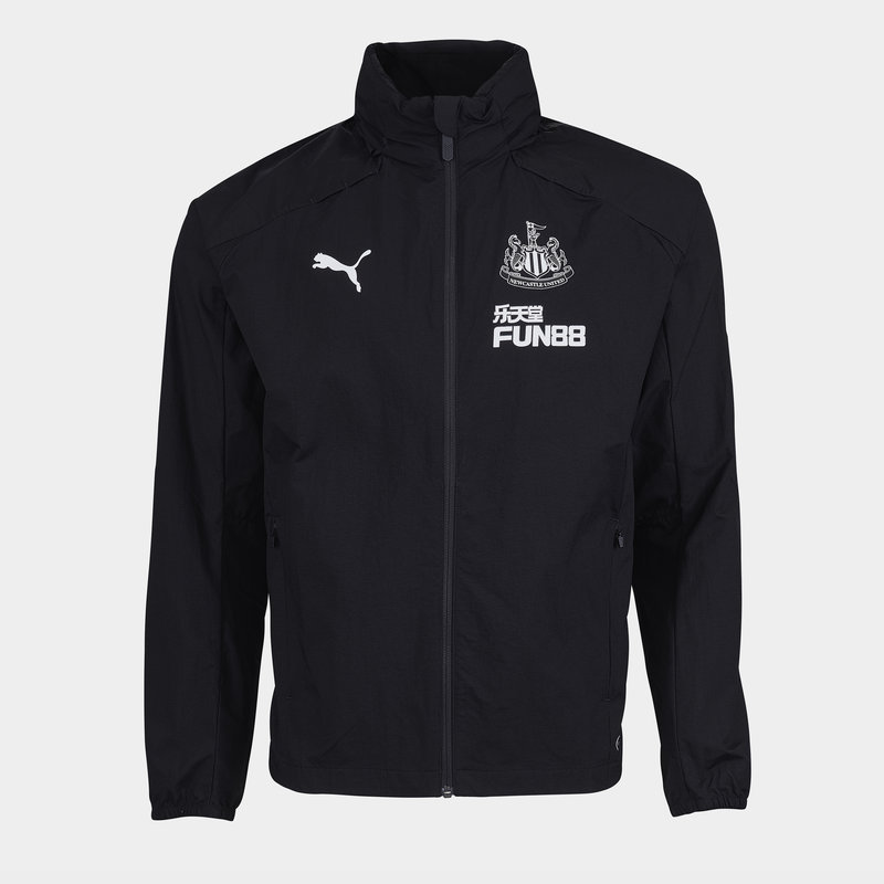 Puma Newcastle United Rain Jacket 2020 2021 Mens