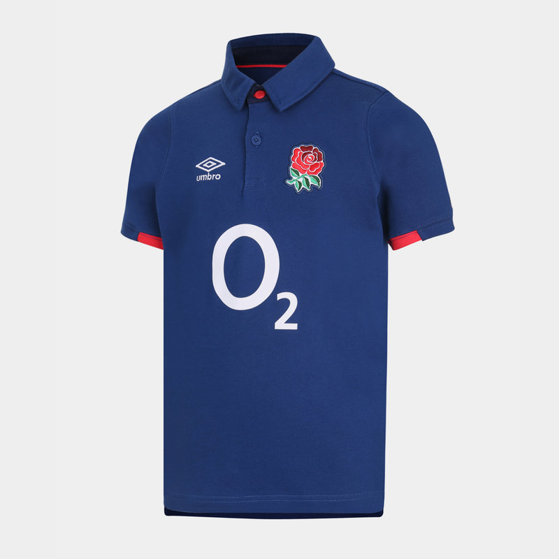 Umbro England Alternate Classic Short Sleeve Rugby Shirt 2020 2021