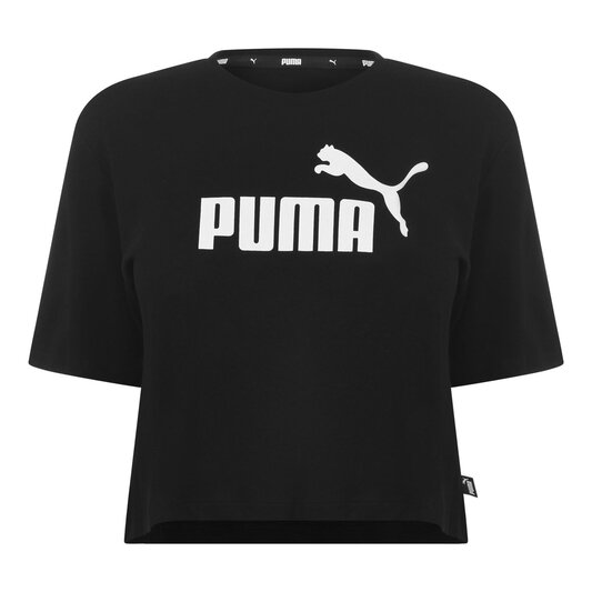 Puma Essential Crop T Shirt Ladies