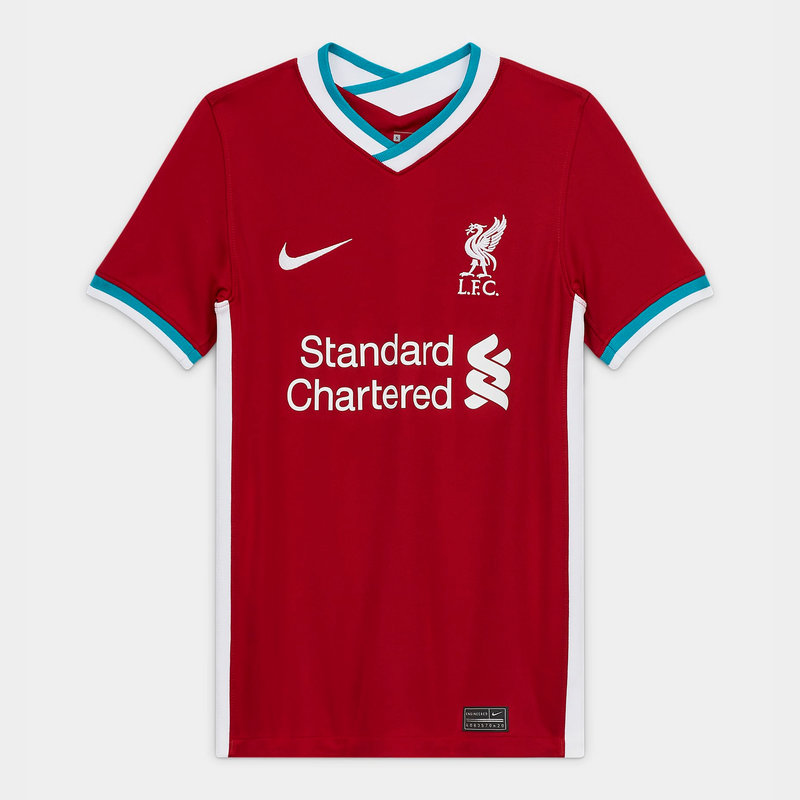 Nike Liverpool Home Shirt 2020 2021 Junior