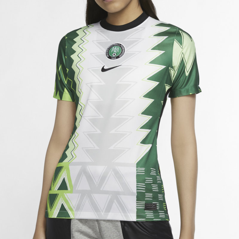 Nike Nigeria Home Rugby Shirt 2020 Ladies