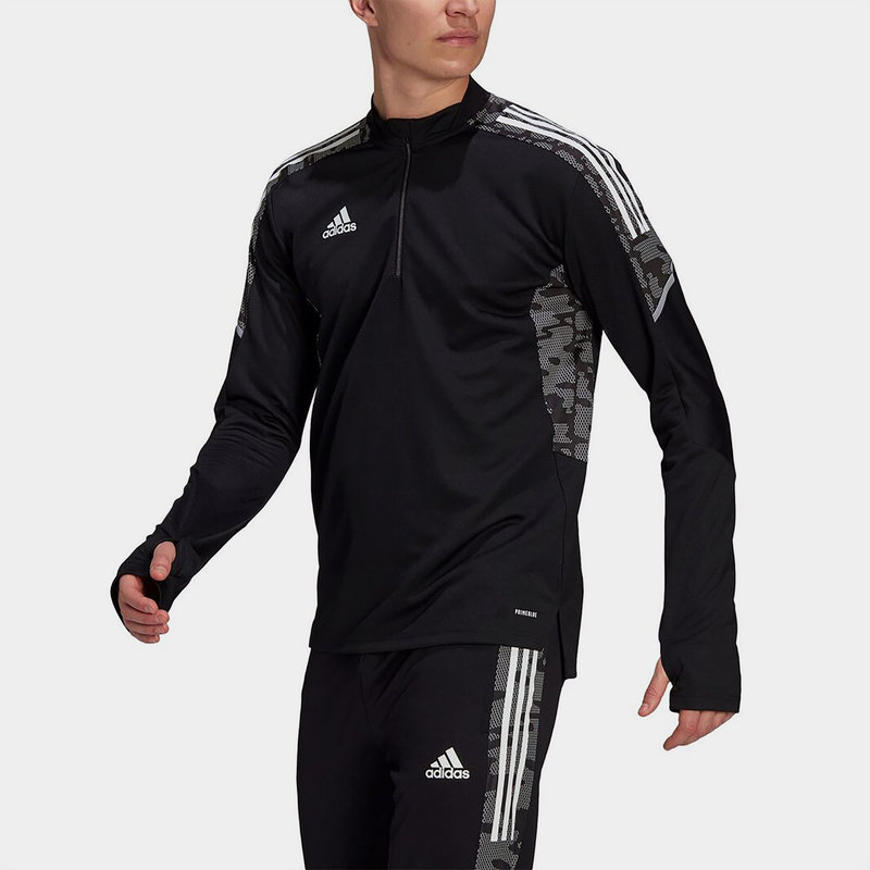 adidas Condivo quarter Zip Drill Top