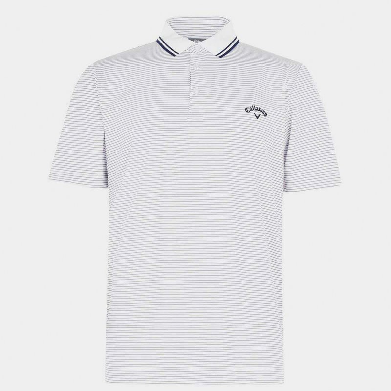 Callaway Micro Stripe Golf Polo Shirt Mens