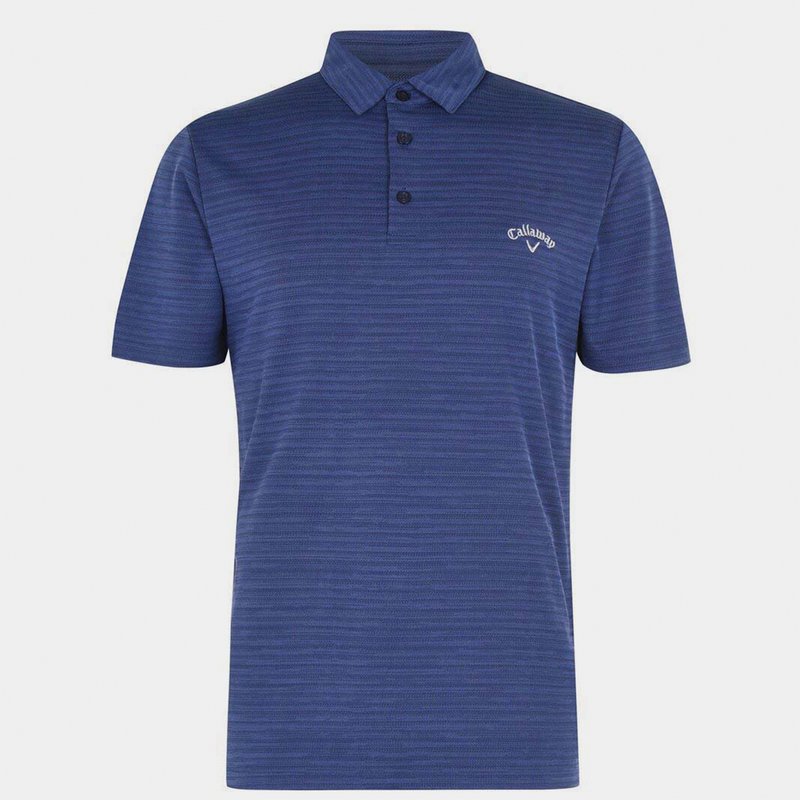 Callaway Herringbone Golf Polo Shirt Mens