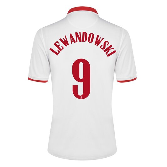Nike Poland Robert Lewandowski Home Shirt 2020