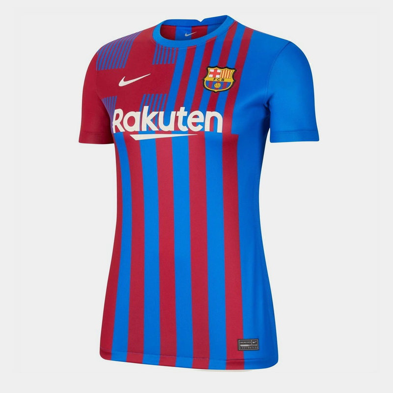 Nike Barcelona Home Shirt 2021 2022 Ladies