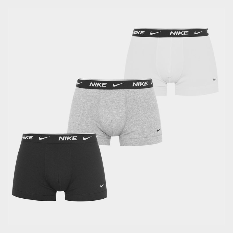 Nike 3 Pack Boxer Shorty Trunks Mens