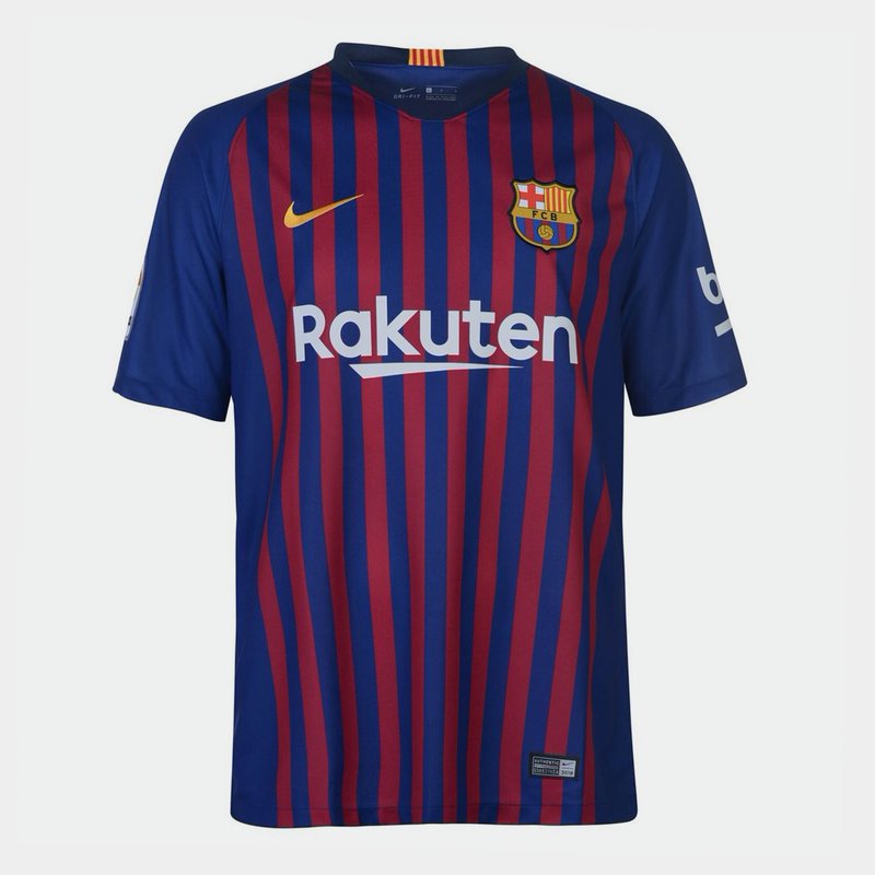 Nike FC Barcelona 18/19 Home S/S Stadium Football Shirt