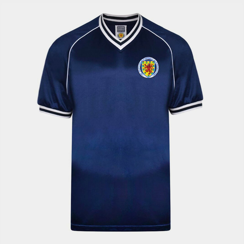 Score Draw Draw Scotland 1982 Home Jersey