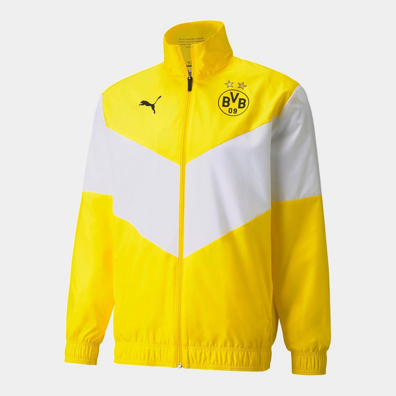 Puma Borussia Dortmund Pre Match Jacket 2021 2022