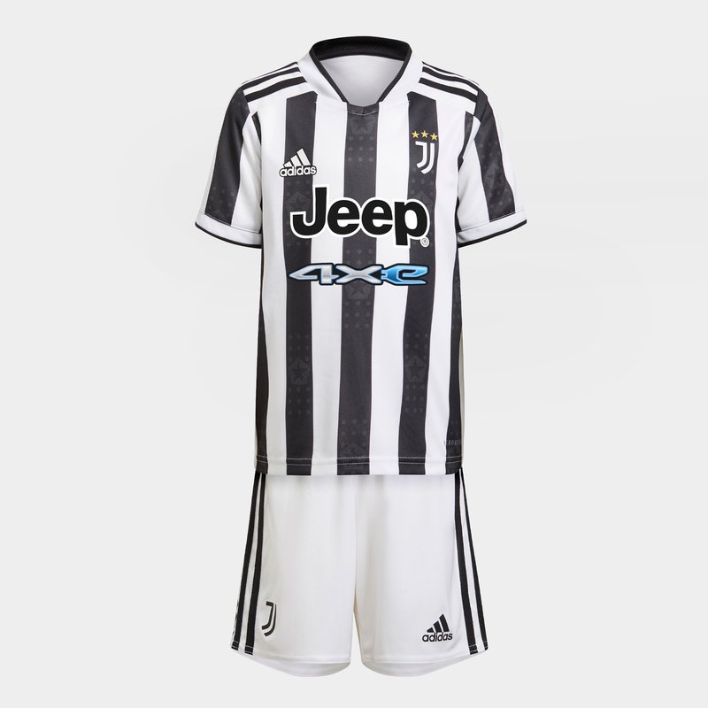 adidas Juventus Home Mini Kit 21 22