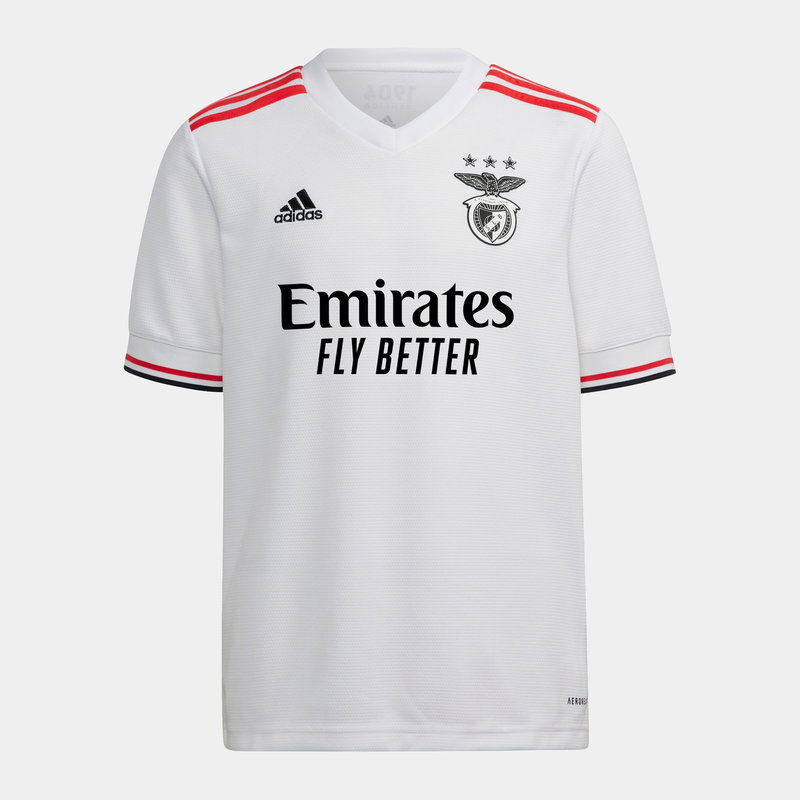 adidas Benfica Away Shirt 2021 2022 Junior