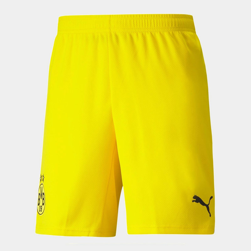 Puma Borussia Dortmund Home Shorts 2021 2022
