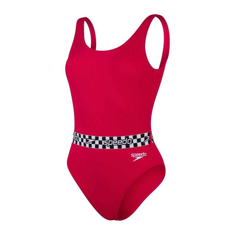 Speedo Belted U Back Swimsuit Ladies