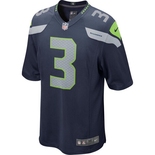Nike Seattle Seahawks Russell Wilson NFL Jersey Mens