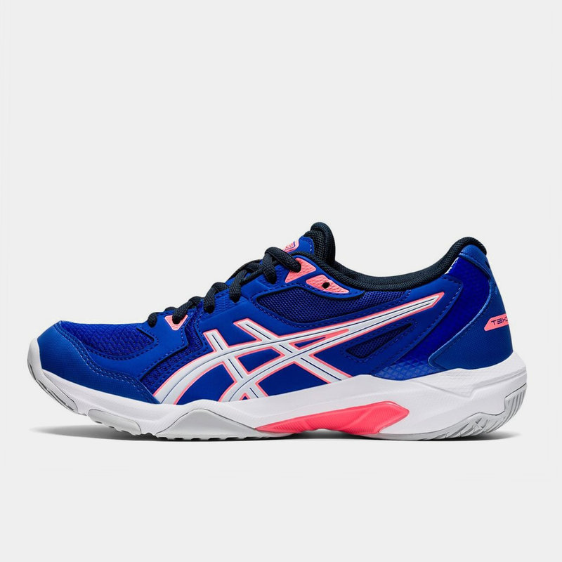 ASICS Rocket Da Uomo Badminton Scarpe da ginnastica Blue US 8 US 41.5 refsss 69 