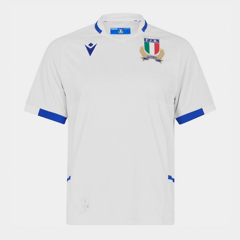 Macron Italy Away Rugby Jersey Mens