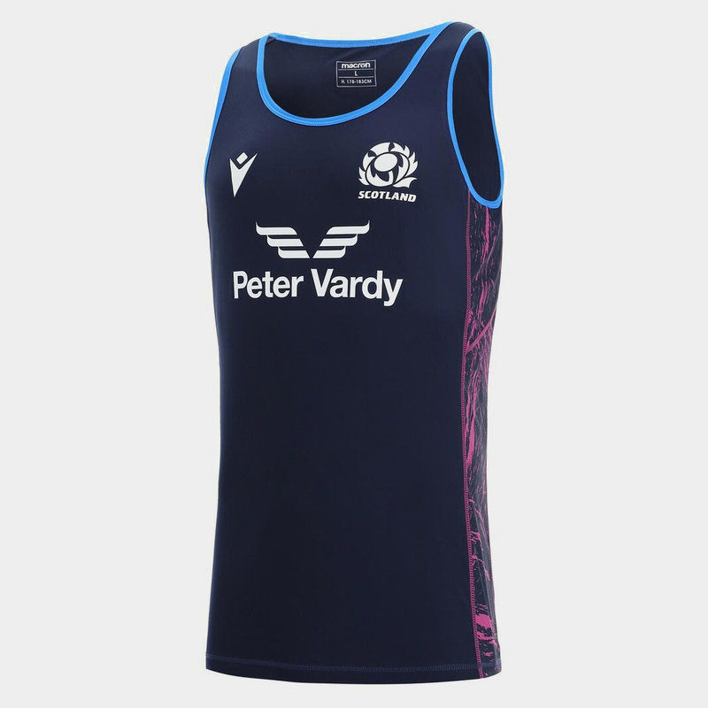 Macron Scotland Mens Rugby Singlet