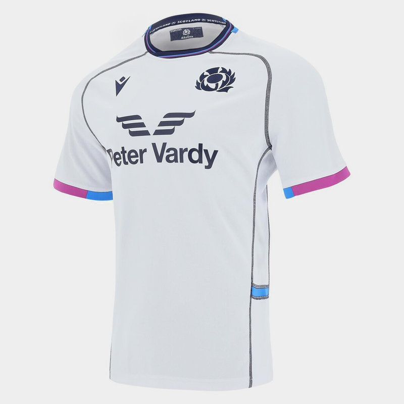 Macron Scotland Alternate Junior Rugby Shirt 2021 2022