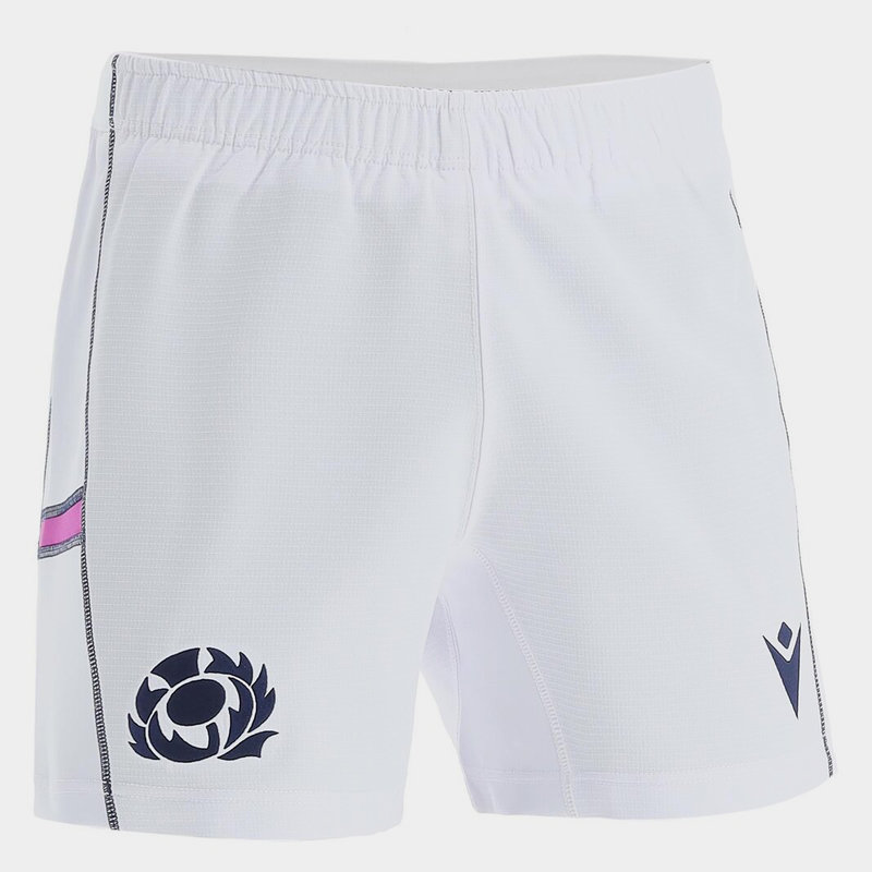 Macron Scotland Home Rugby Shorts 2021 2022