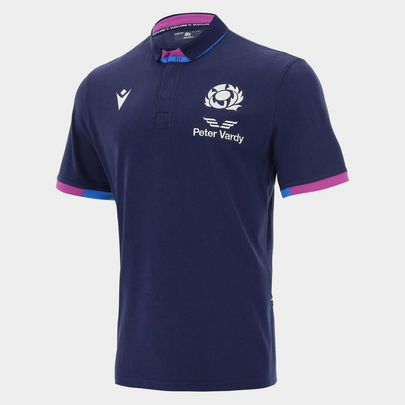 Macron Scotland Home Classic Rugby Shirt 2021 2022