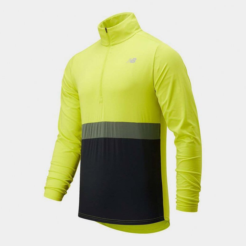 New Balance Accelerate Zip Top Mens