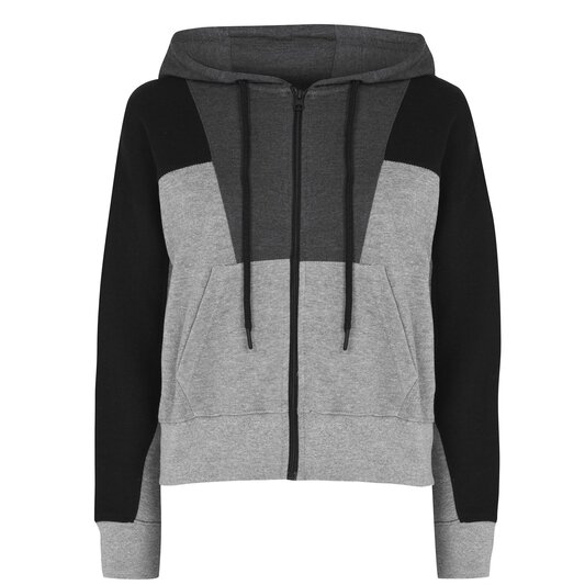 LA Gear Drop Zip Hoodie Ladies
