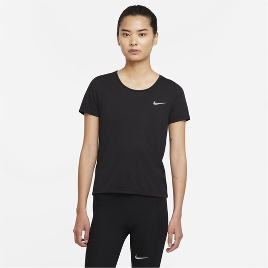 Nike Dri FIT Run Division Womens Short Sleeve Running Top