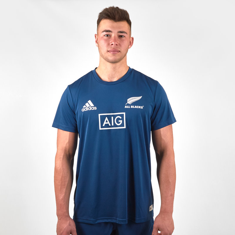 adidas New Zealand All Blacks 2019/20 Parley Players Training T-Shirt