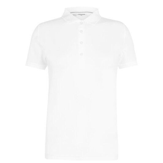 Calvin Klein Golf Sleeve Cotton Polo Shirt Ladies