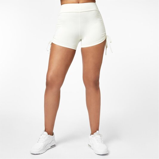 USA Pro x Courtney Black Ruched Ambition 3 Inch Shorts
