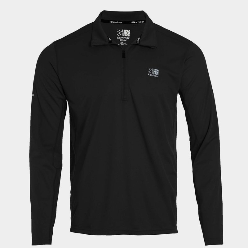 Karrimor Long Sleeve Zip Top Mens