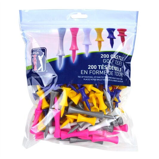 PGA Tour Castle Golf Tees