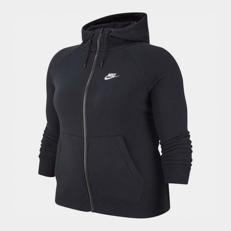 Nike Sportswear Essential (Plus Size) Full Zip Hoodie Womens