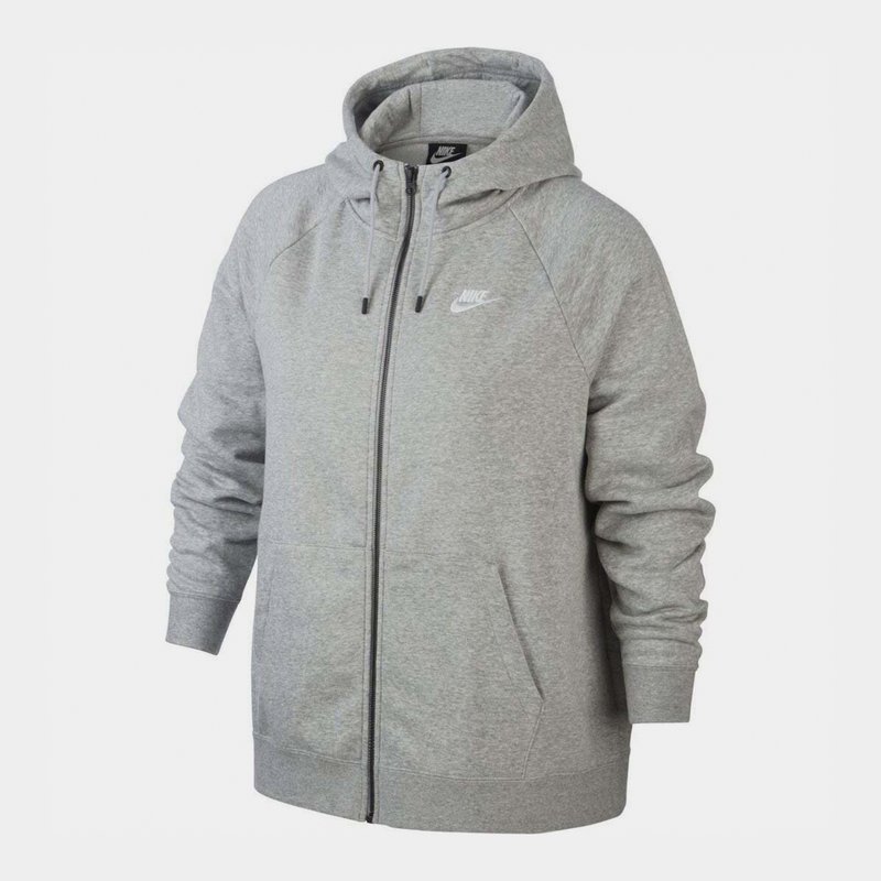 Nike Sportswear Essential (Plus Size) Full Zip Hoodie Womens