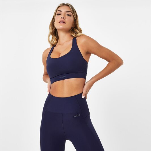 USA Pro Cross Back Sports Bra