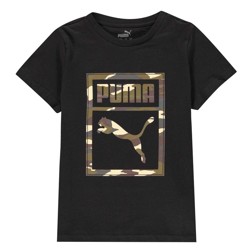 Puma Box QT T Shirt Junior Boys
